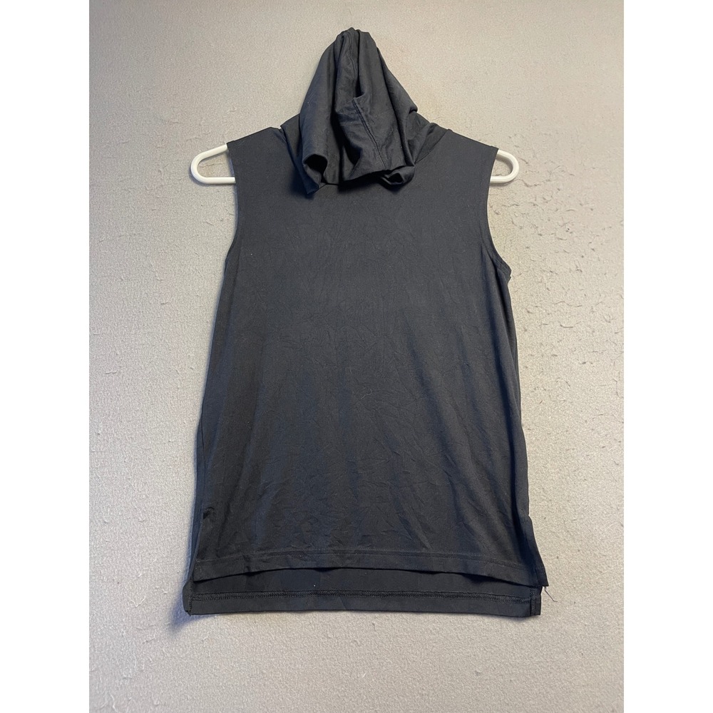 Abercrombie Kids Active Sleeveless Hoodie Polyester Black 7/8 Boys